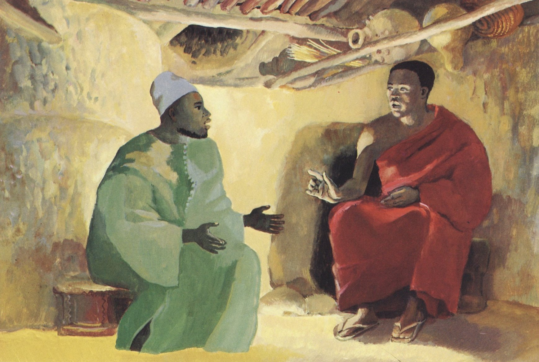 JESUS MAFA. Nicodemus, from Art in the Christian Tradition , a project of the Vanderbilt Divinity Library, Nashville, TN.