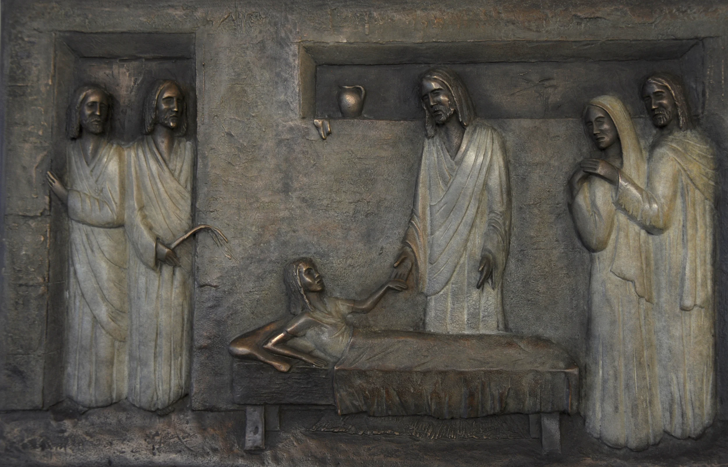 Jesus Raises Girl to Life, from Art in the Christian Tradition , a project of the Vanderbilt Divinity Library, Nashville, TN.