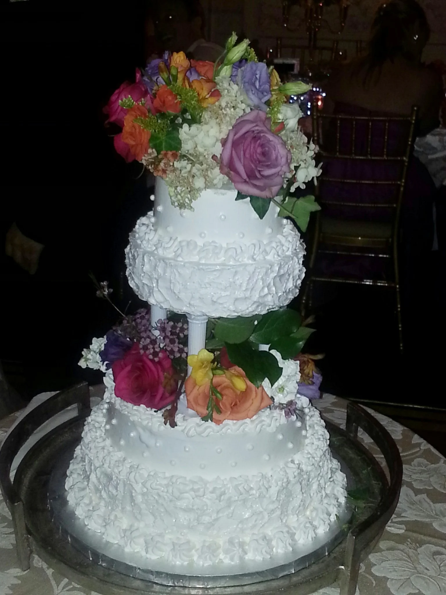 4 Tier ICE CREAM Wedding Cake