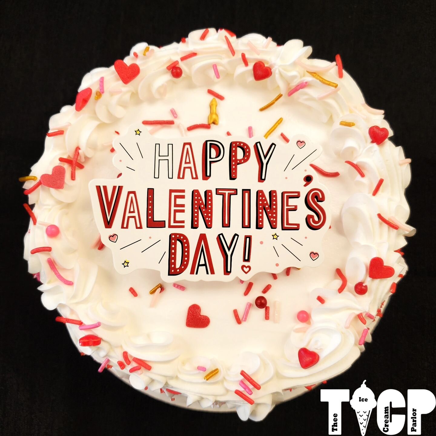 There's still time to order an Valentine's ice cream cake for tomorrow pick up! Call us at 9082841233 to place an order !