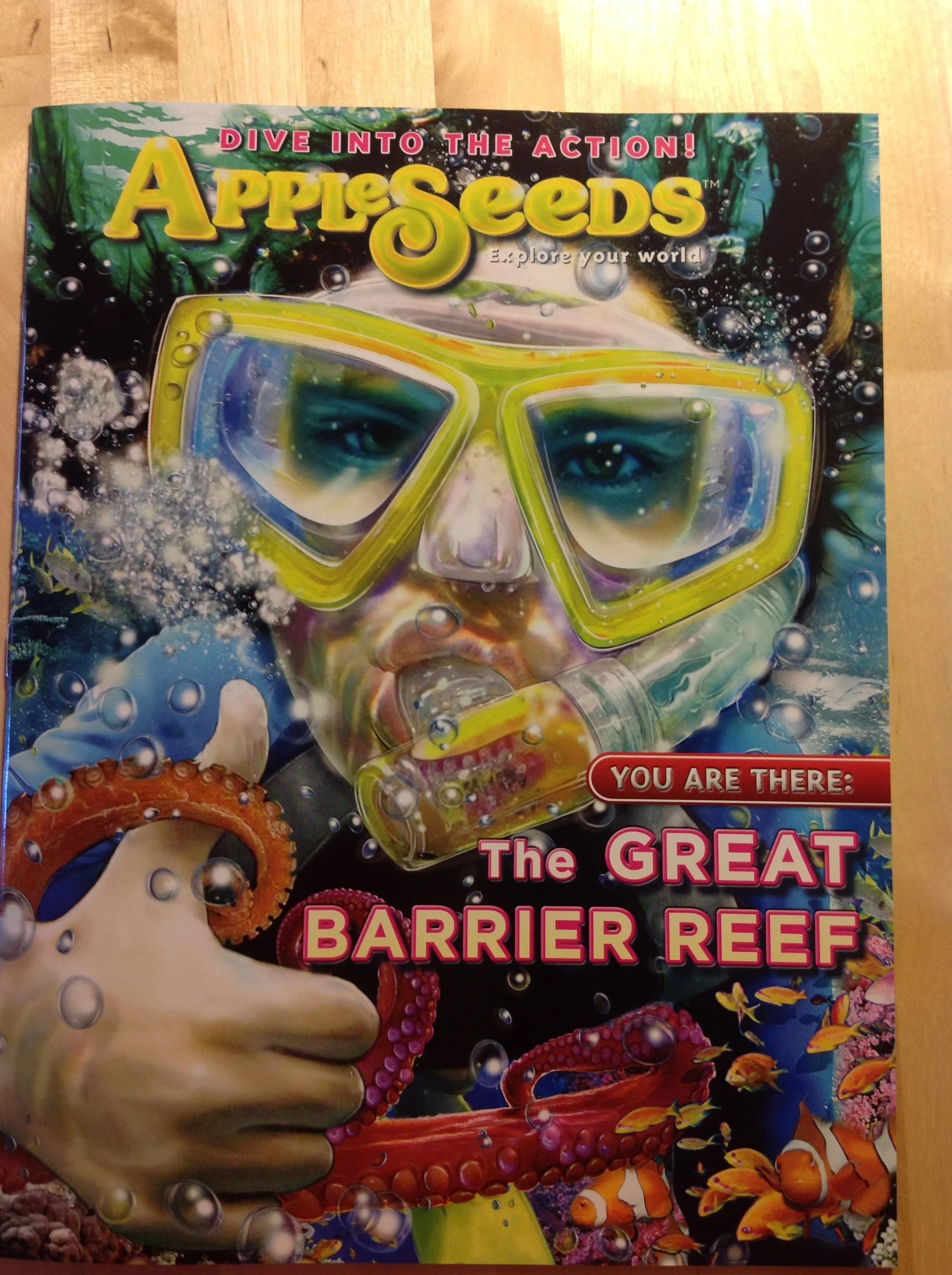 My very first kidlit piece on coral restoration in Appleseeds magazine!