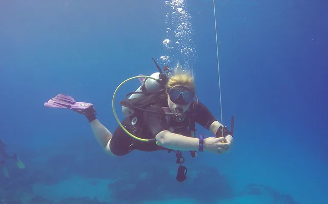 Cozumel, Mexico, Safety Stop // Photo Credit: Neil DeMaster