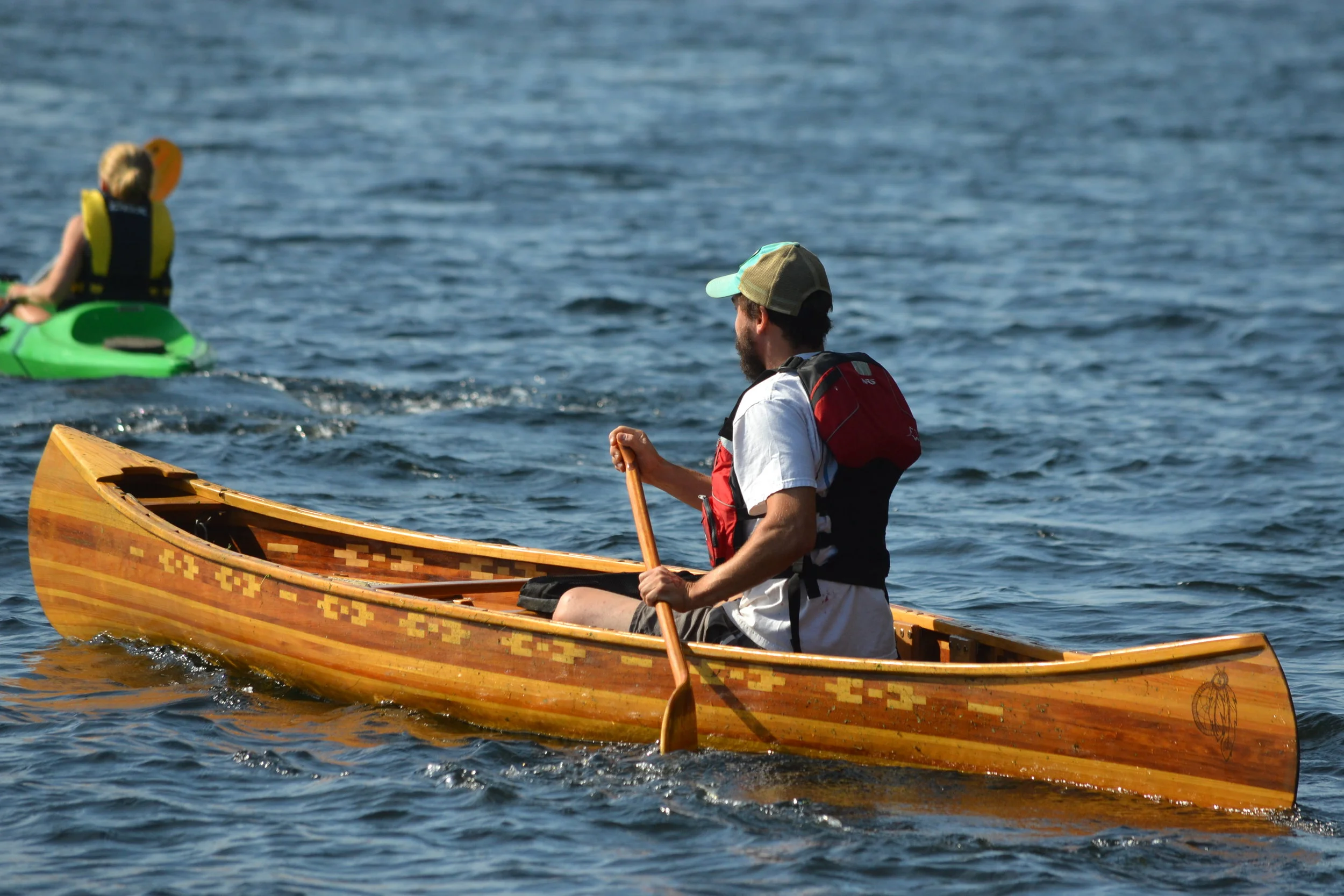 Paddle Leg of Tri-Sport