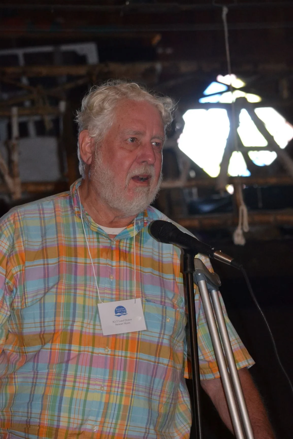 Dr. Stewart Myers recognize for conservation easement donation