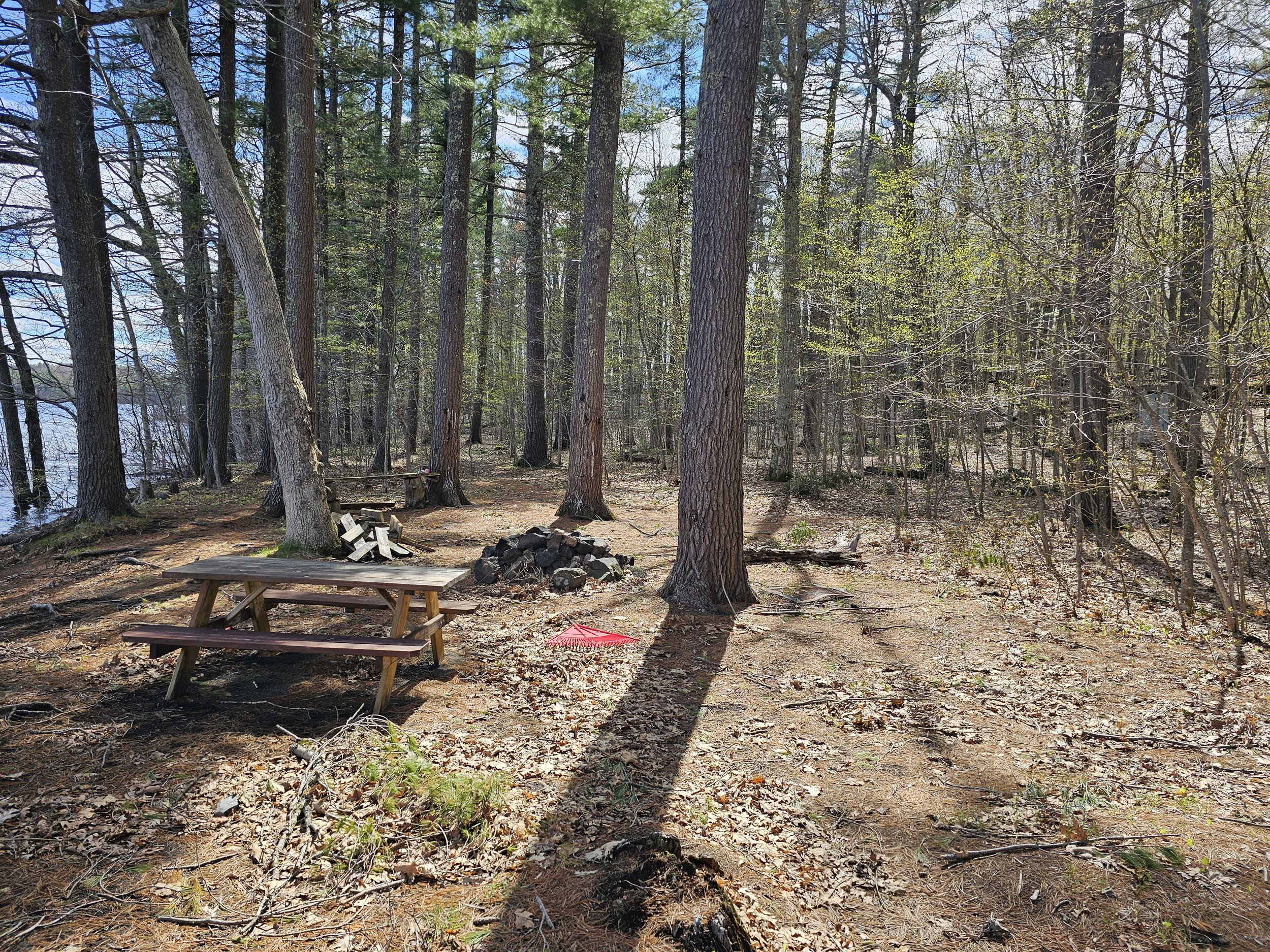 Norris Island campsite