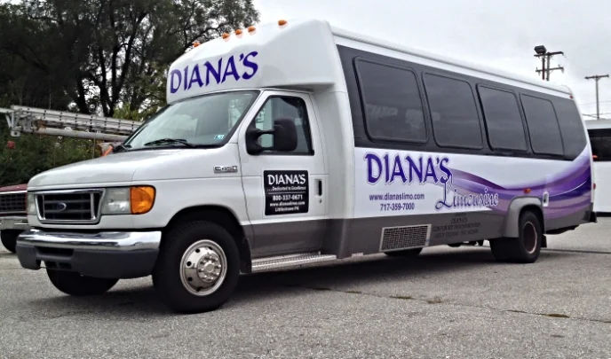 Graphics | Diana's Limousine Vehicle Wrap | Littlestown, PA