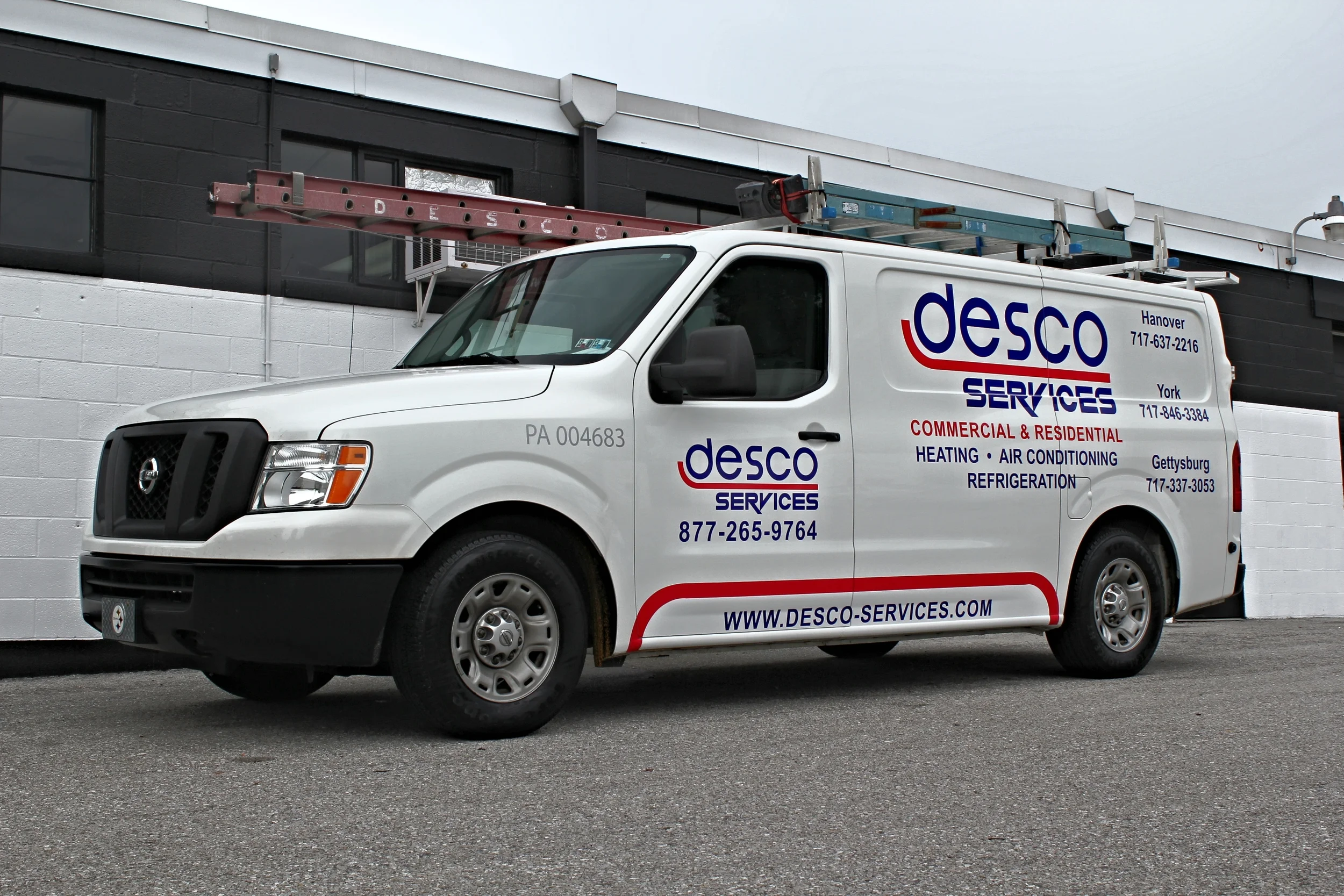 Graphics | Desco Services Vehicle Wrap | Hanover, PA