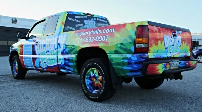 Graphics | Hickory Falls Truck Vehicle Wrap | Hanover, PA