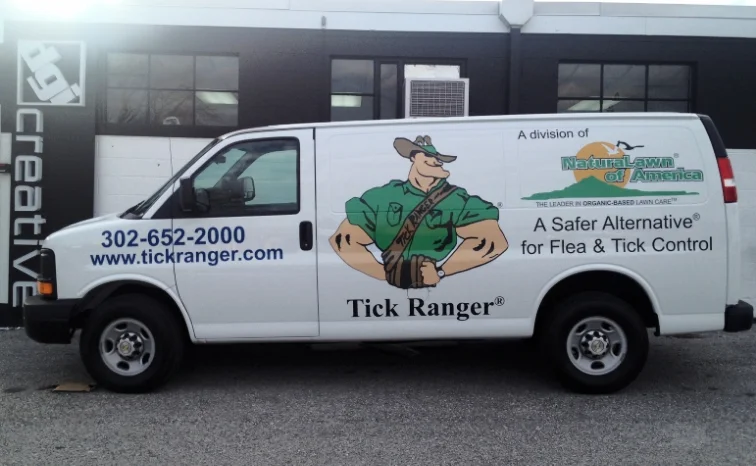 Graphics | Natural Lawn Tick Ranger Vehicle Wrap | Westminster, MD