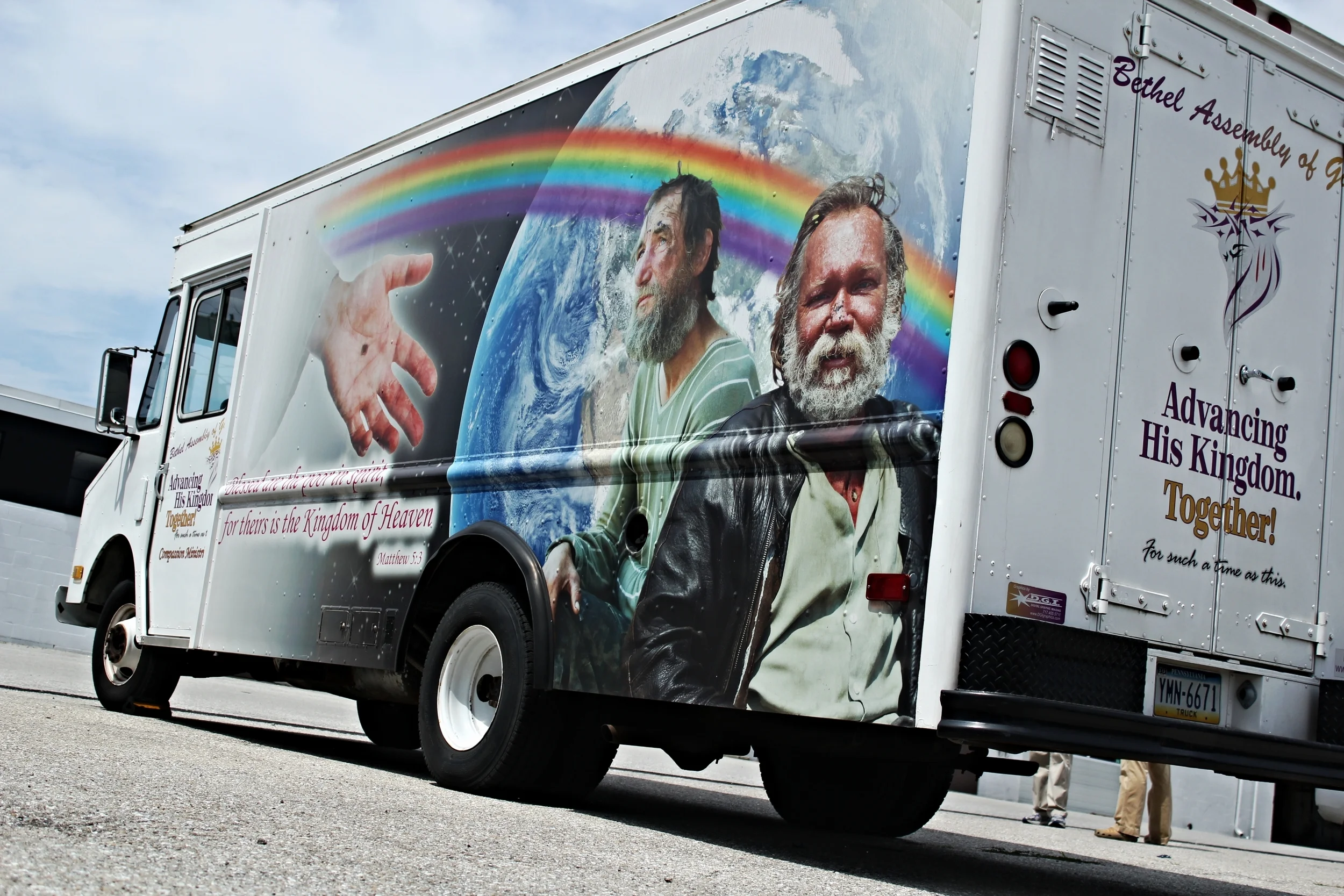 Graphics | Homeless Christian Outreach Vehicle Wrap | Littlestown, PA