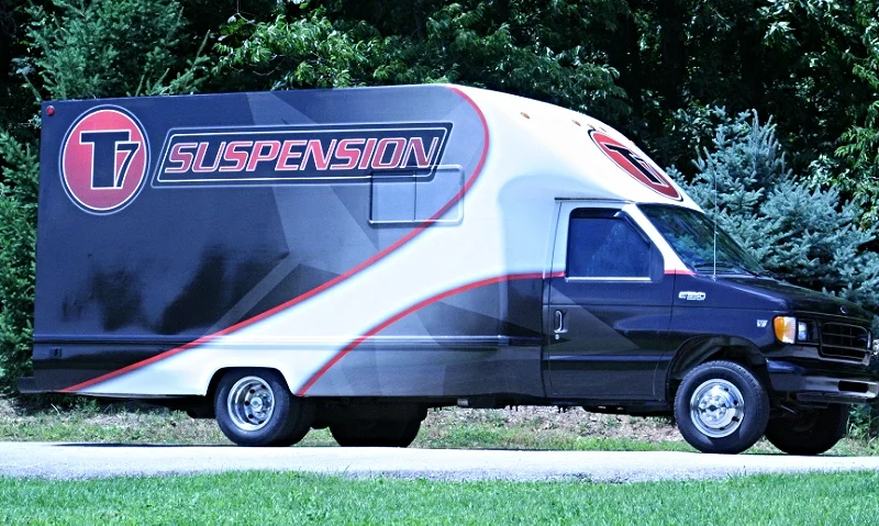 Graphics | T7 Suspension Vehicle Wrap | Manchester, MD