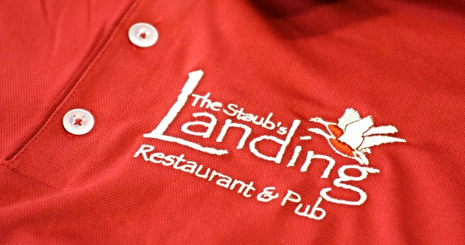 Embroidery | Landing Pub & Restaurant Shirt | Hanover, PA
