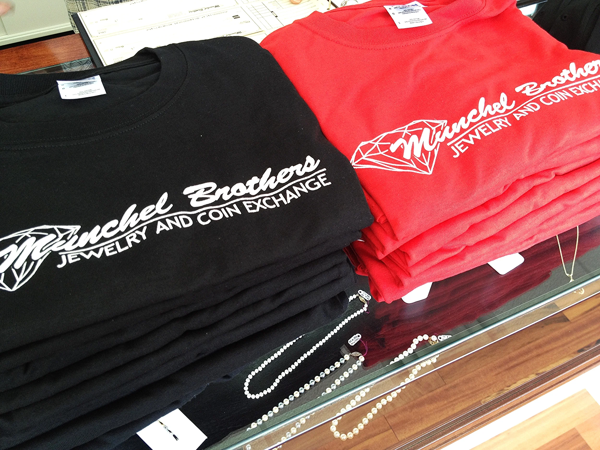 Screen Printing | Munchel Brothers Jewelry Shirt | York, PA