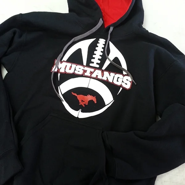 Screen Printing | Mustangs Football 2013 Sweatshirt | Hanover, PA