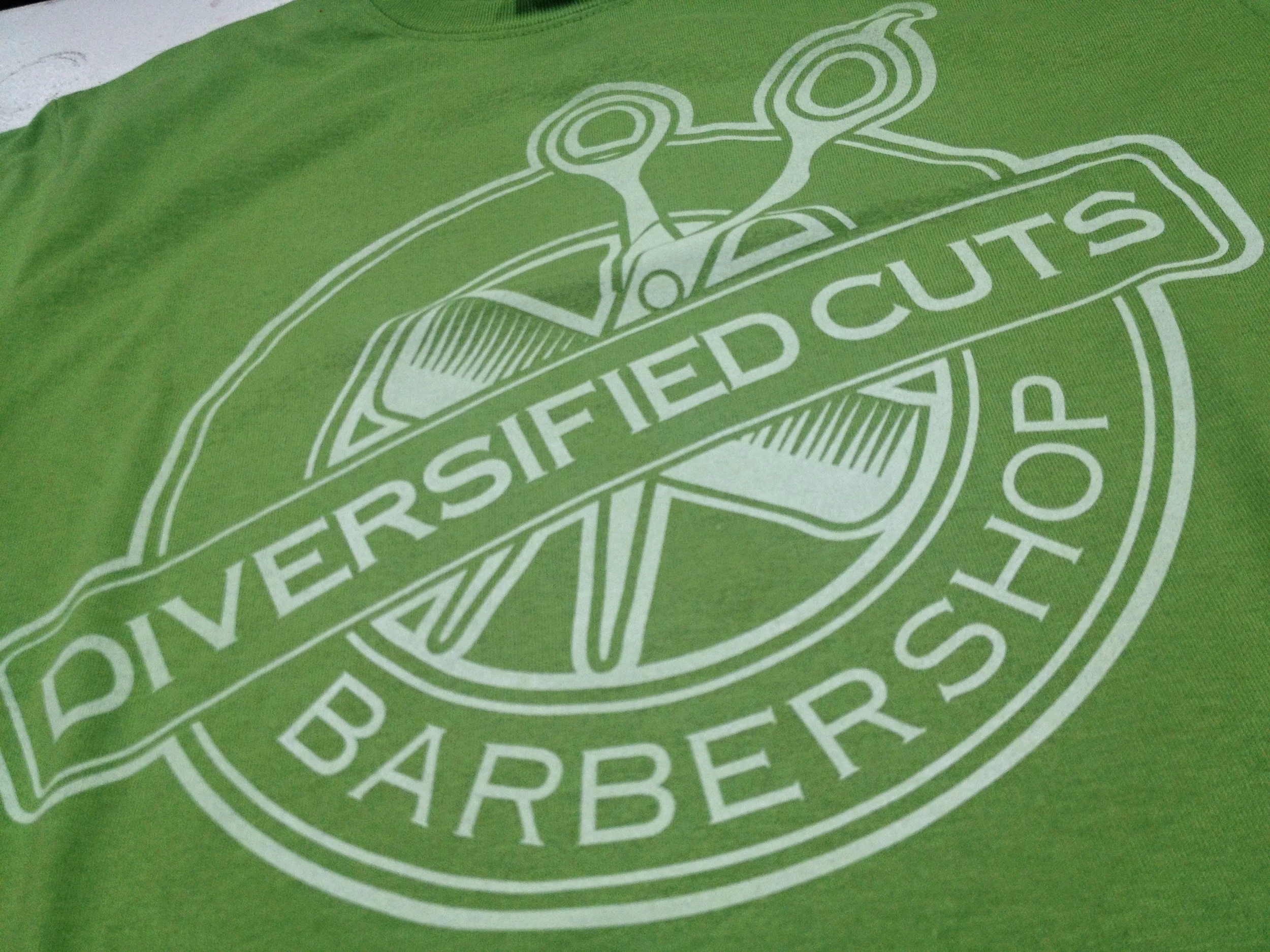 Screen Printing | Diversified Cuts Barbershop Shirt | Hanover, PA