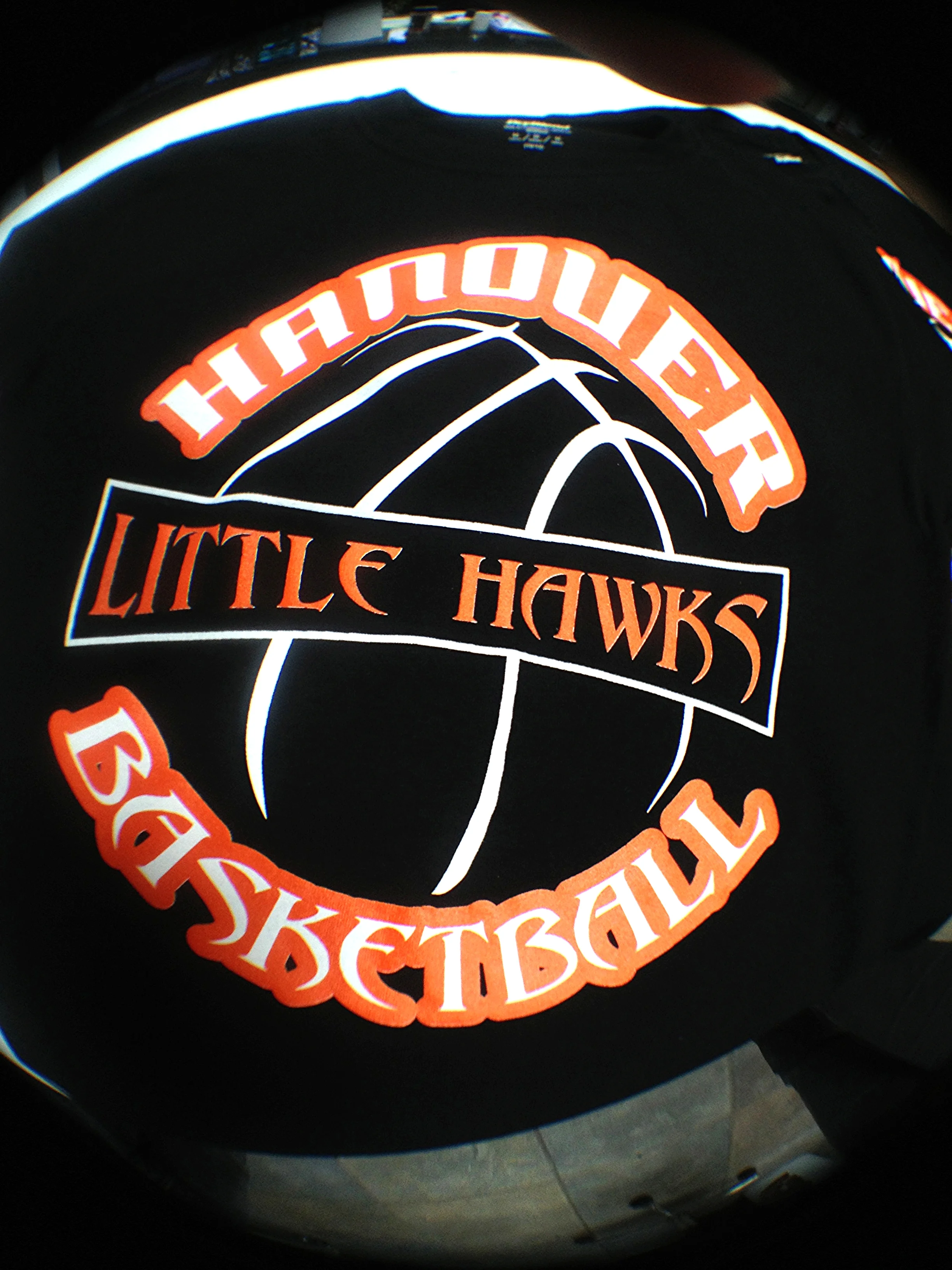Screen Printing | Hanover Little Hawks Basketball Shirt | Hanover, PA