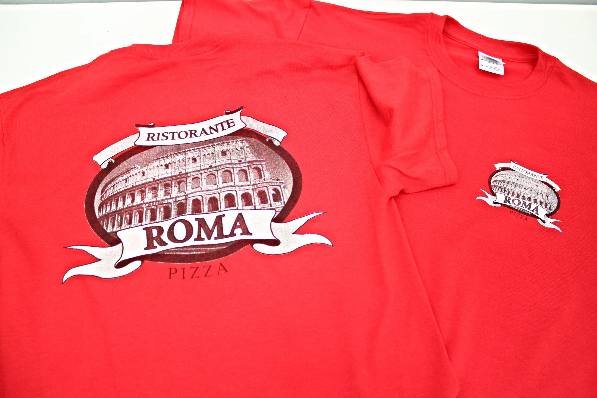 Screen Printing | Roma Pizza Ristorante Shirt | Hanover, PA