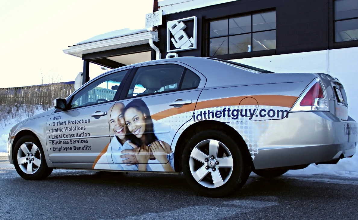 Graphics | ID Theft Guy Vehicle Wrap | Hanover, PA