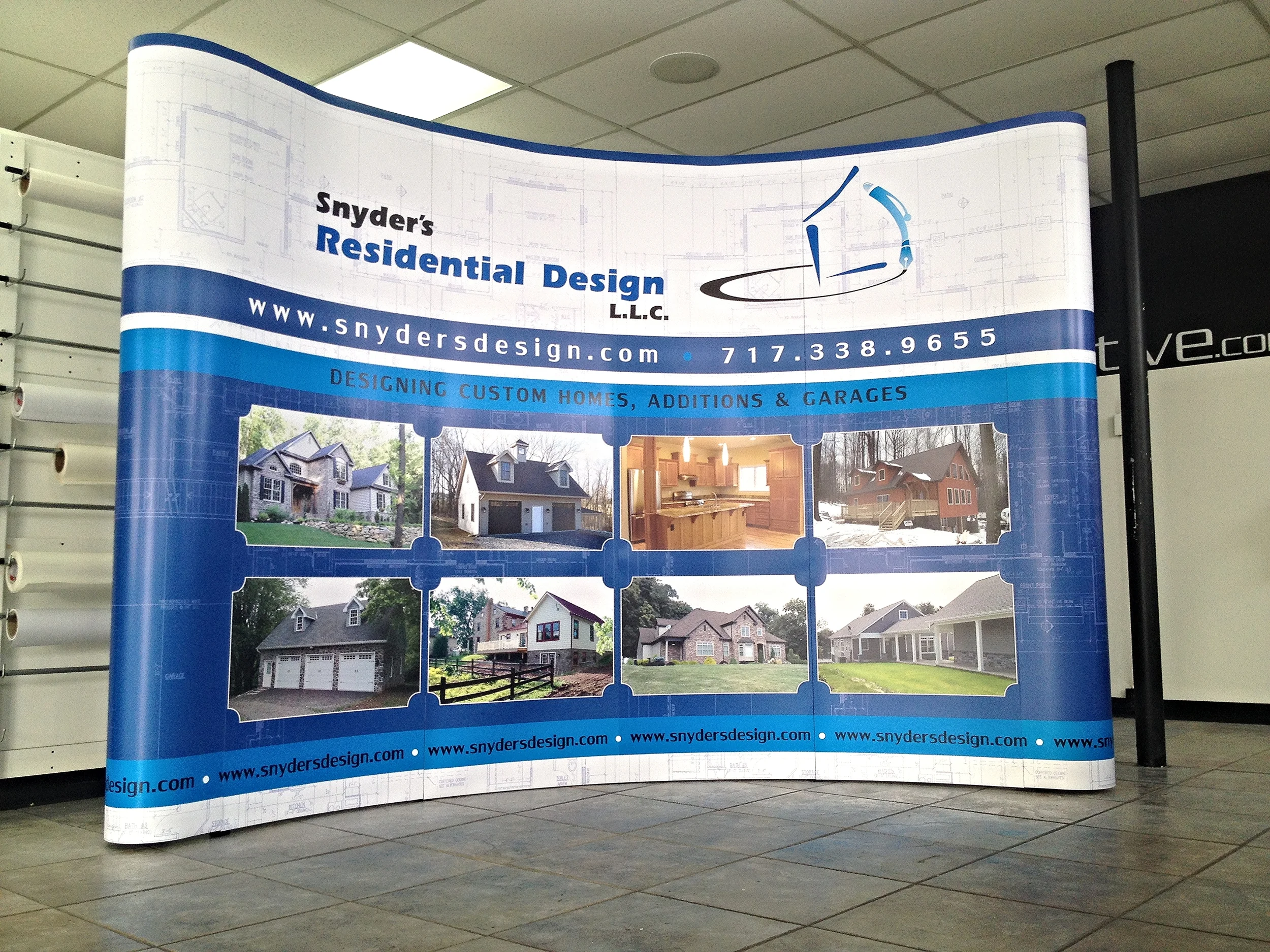 Graphics | Snyder's Residential Design Trade Show Display | Hanover, PA