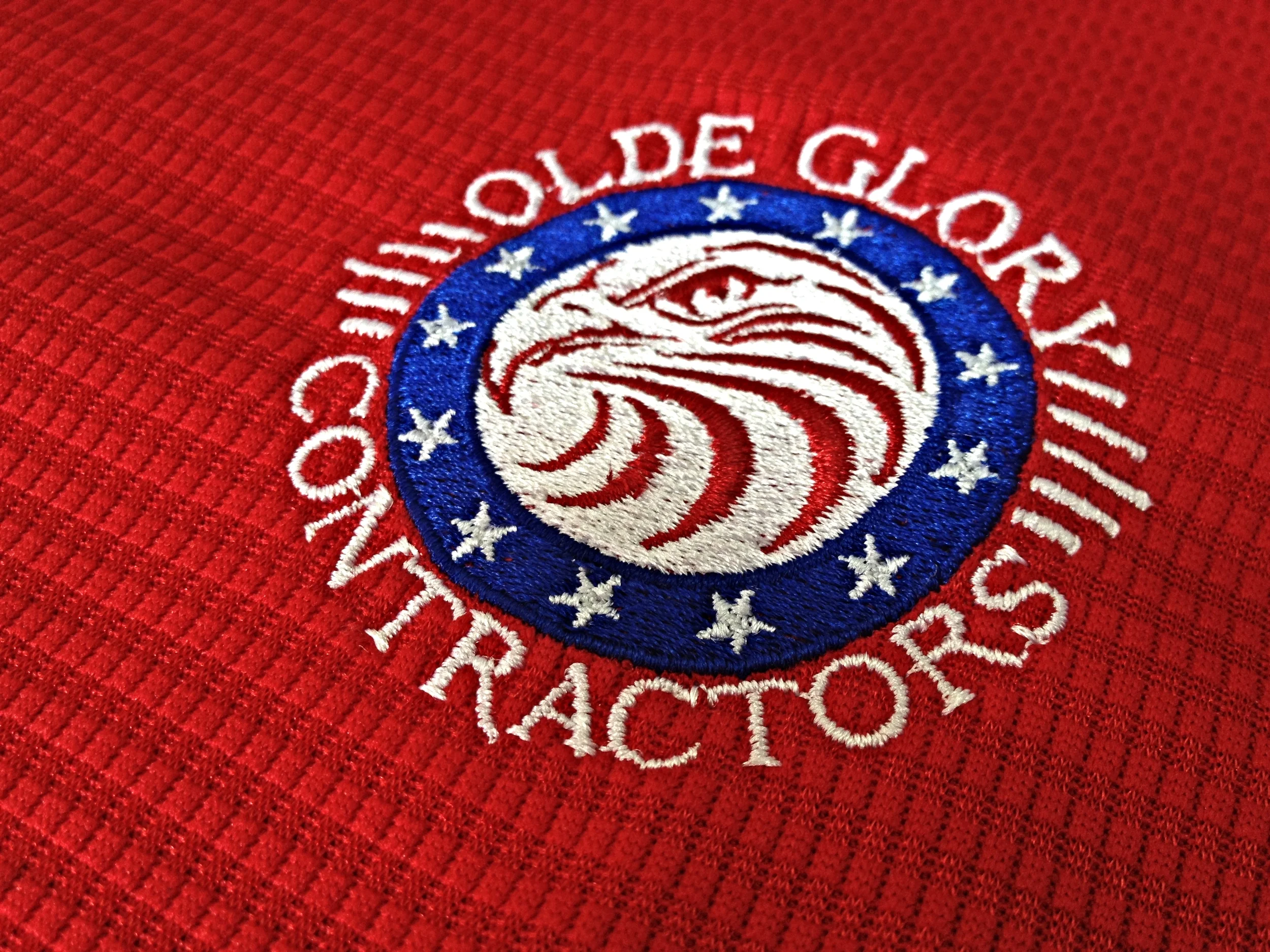 Embroidery | Olde Glory Contractors Polo | Hanover, PA