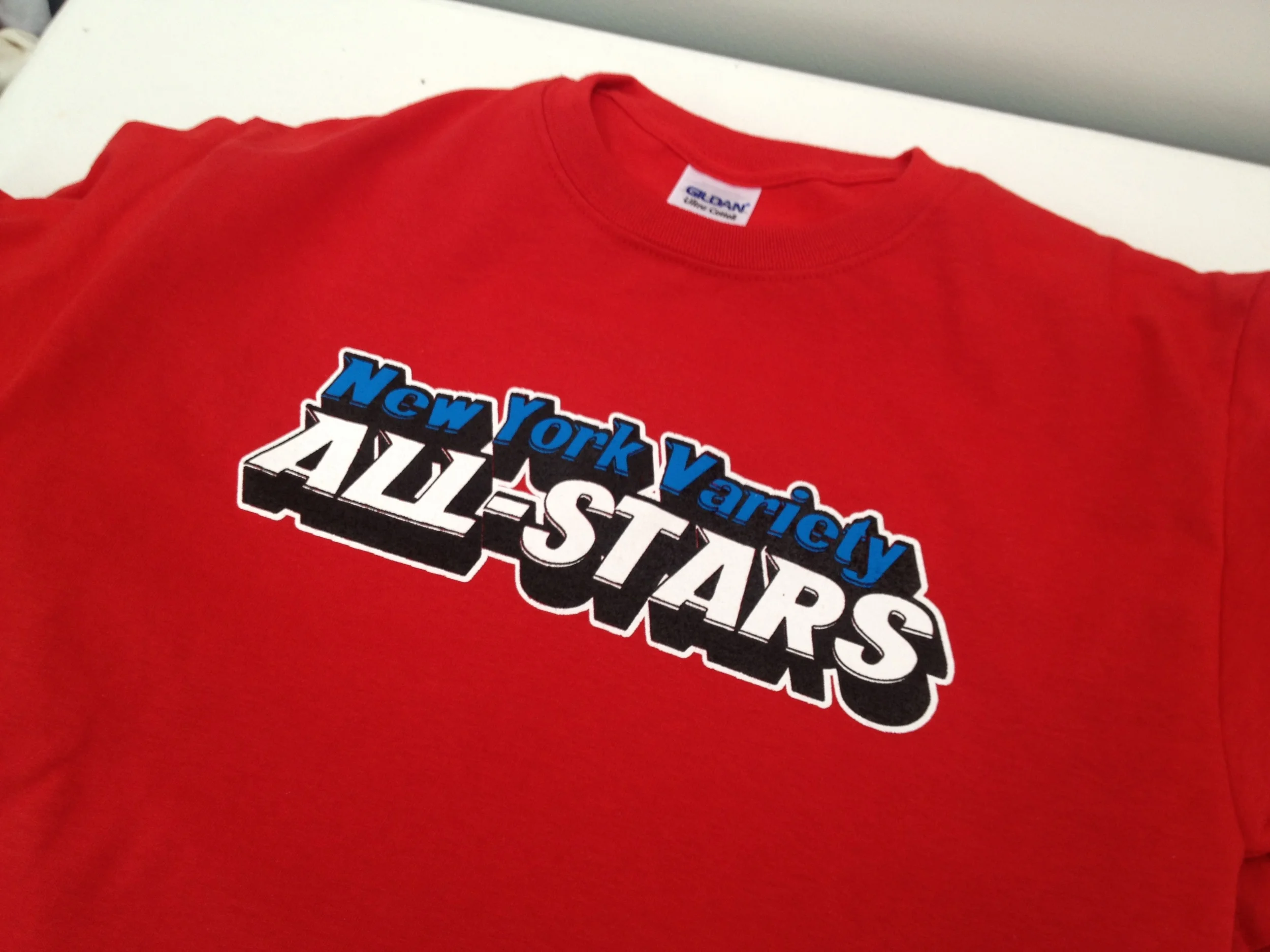 Screen Printing | New York Variety All-Stars Shirt | Coney Island, NY