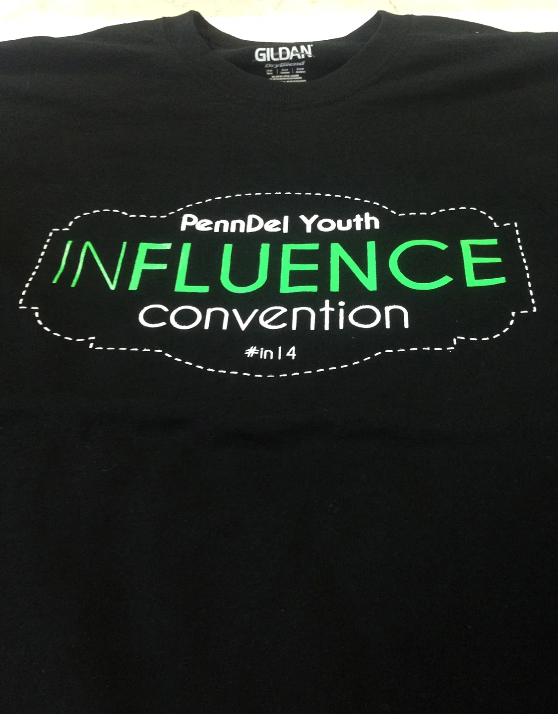 Screen Printing | Influence PennDel Youth Shirt | Hershey, PA