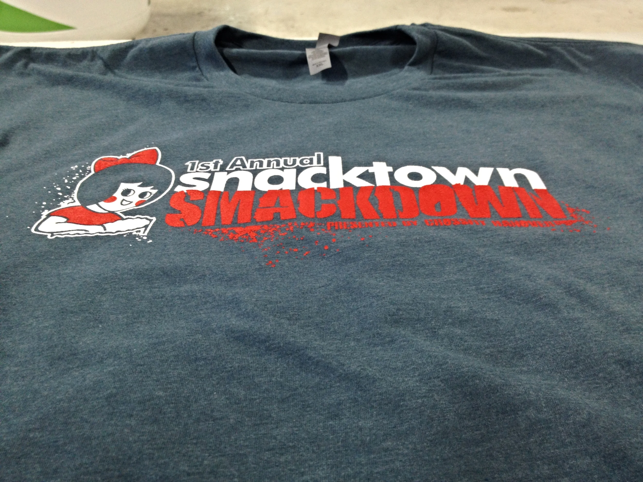 Screen Printing | Snacktown Smackdown Shirt | Hanover, PA