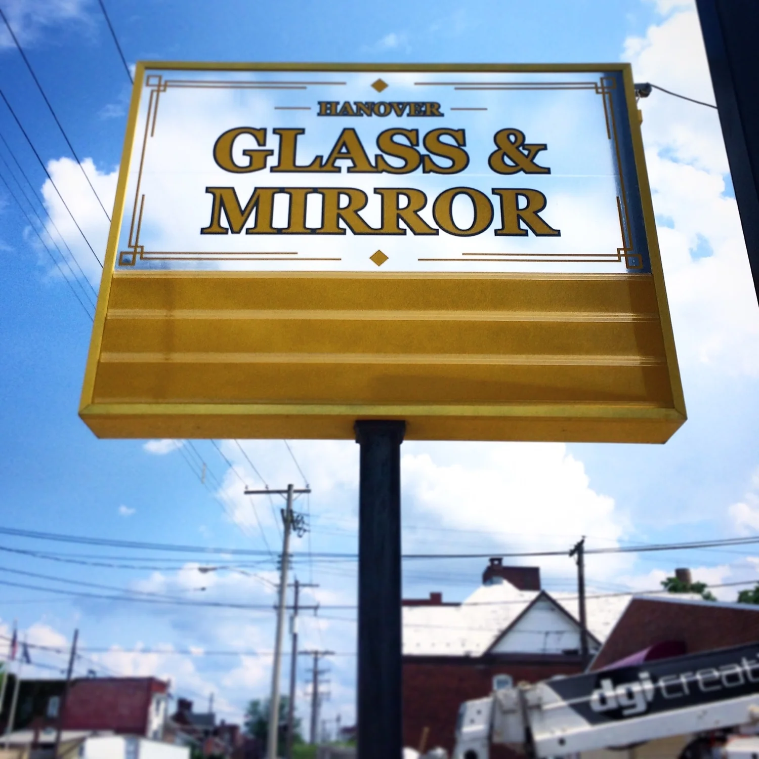 Signs | Hanover Glass & Mirror Sign | Hanover, PA
