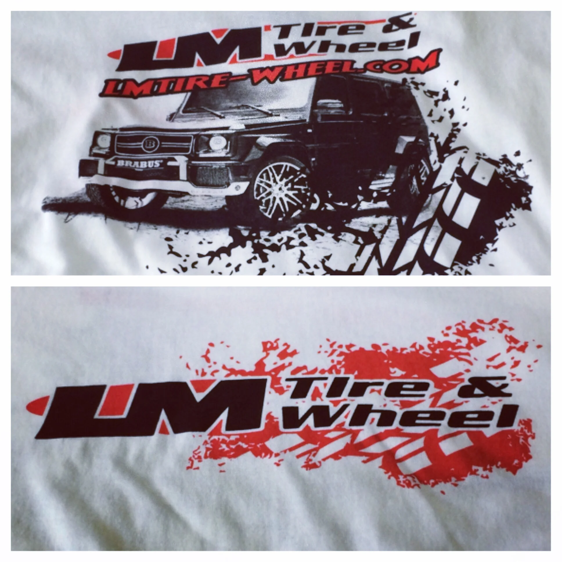 Screen Printing | LM Tire & Wheel Shirt | Abbottstown, PA