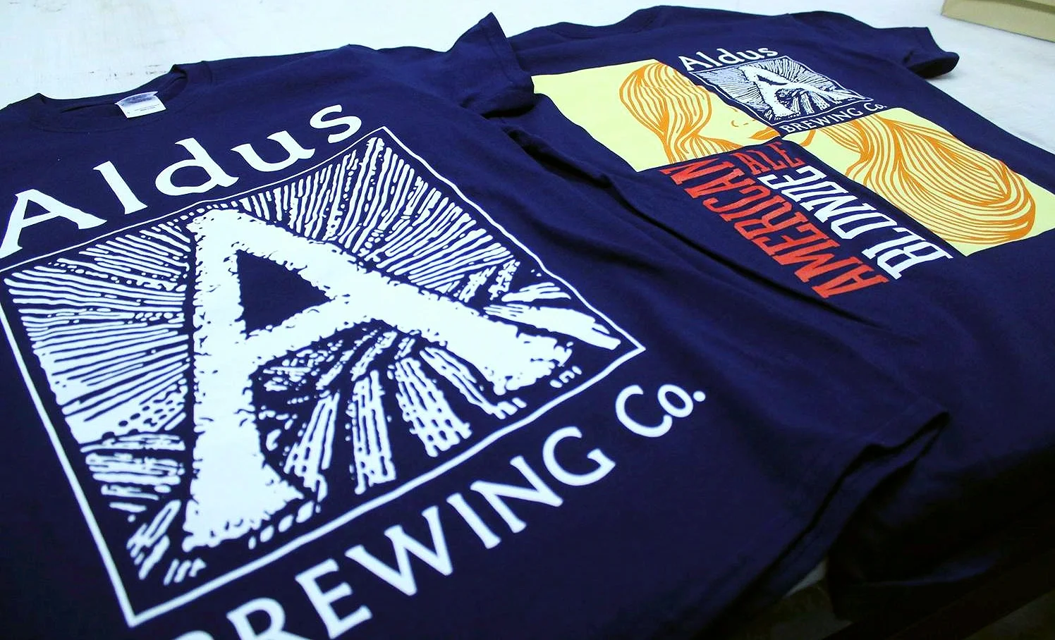 Screen Printing | Aldus Brewing Company Shirt | Hanover, PA