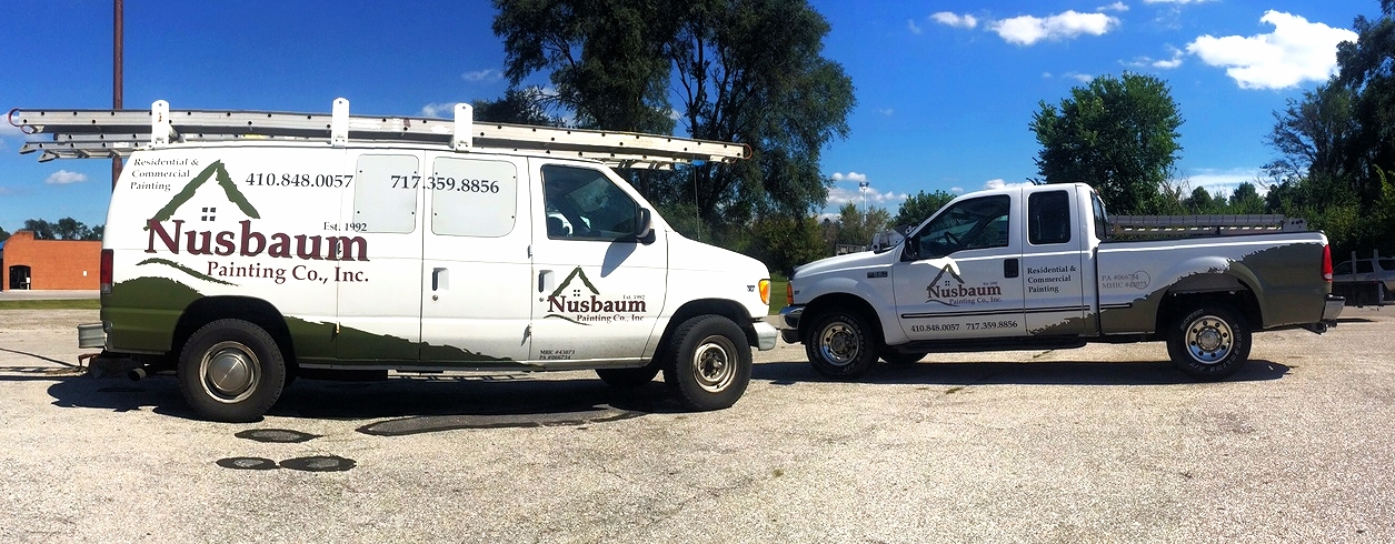 Graphics | Nusbaum Painting Vehicle Wrap | Westminster, MD