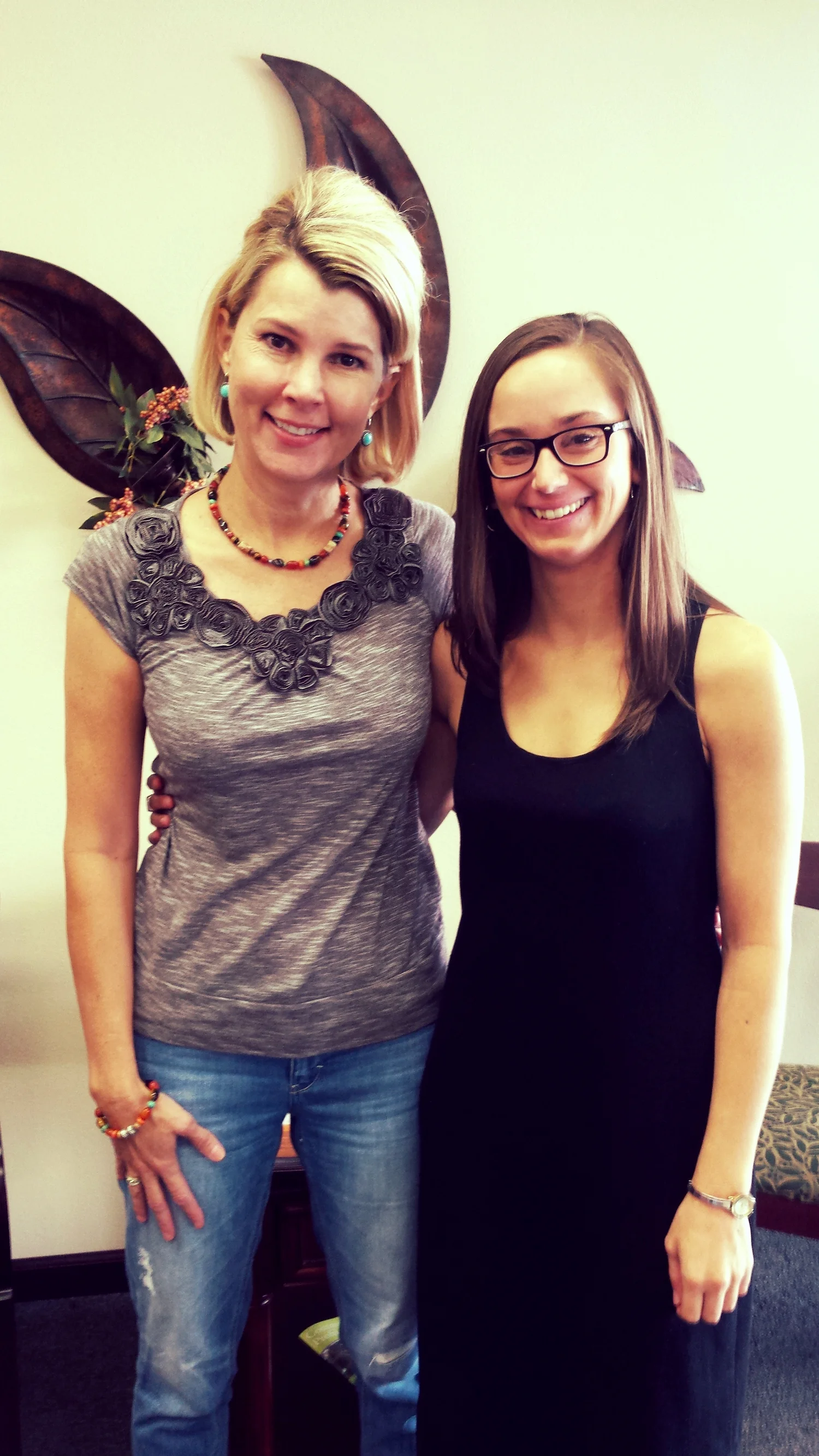 Featured here with Shea Sinclair - Executive Director of WKCF.