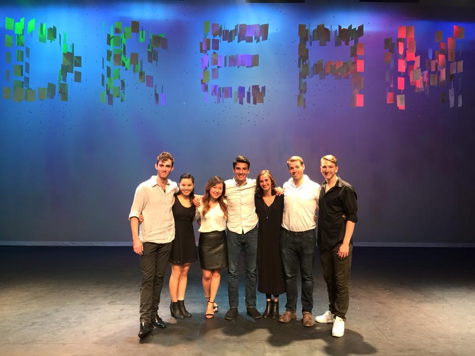 Project 2015: Post-show ArtsFI with one of our student actors, Issac Silva.