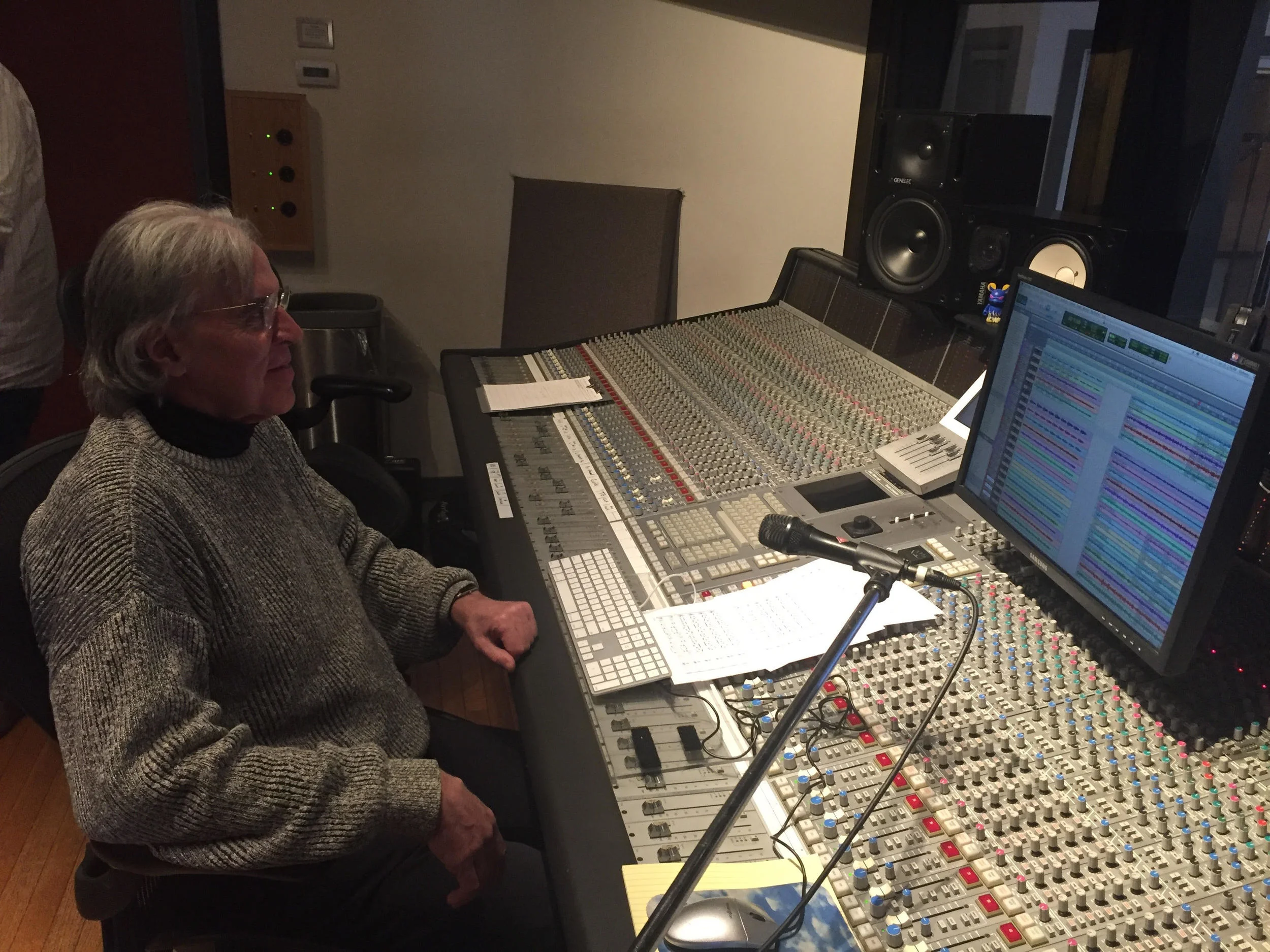 Michael Riesman in our Mezzanine Studio 