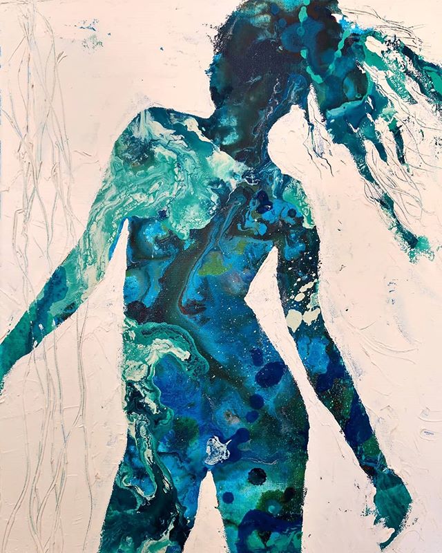 To See You. Oil and acrylic. 18x24. PM if you're interested in buying.