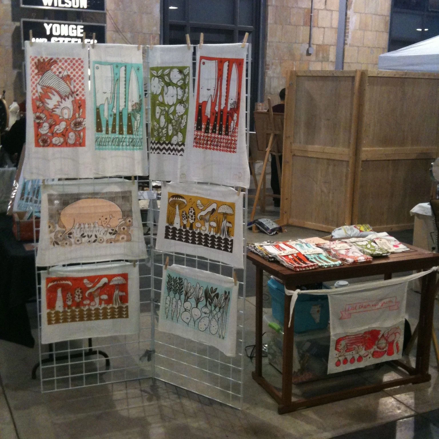 Wychwood Barns Holiday sale, Toronto, 2013
