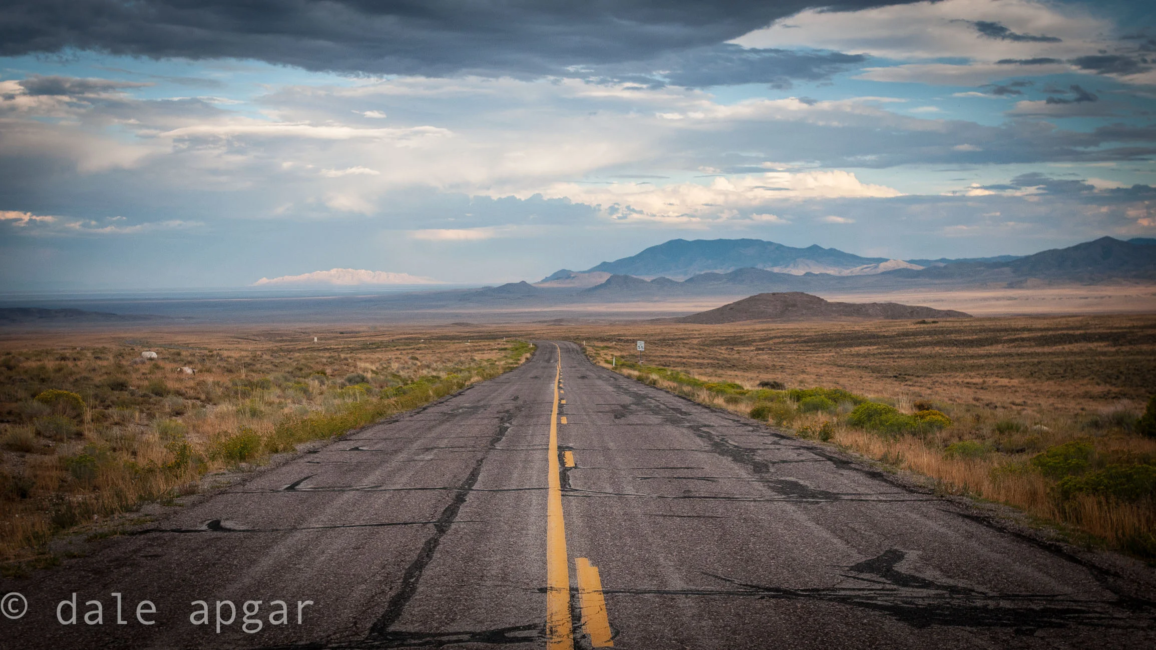 The roads of Wyoming are long, often straight and almost always desolate