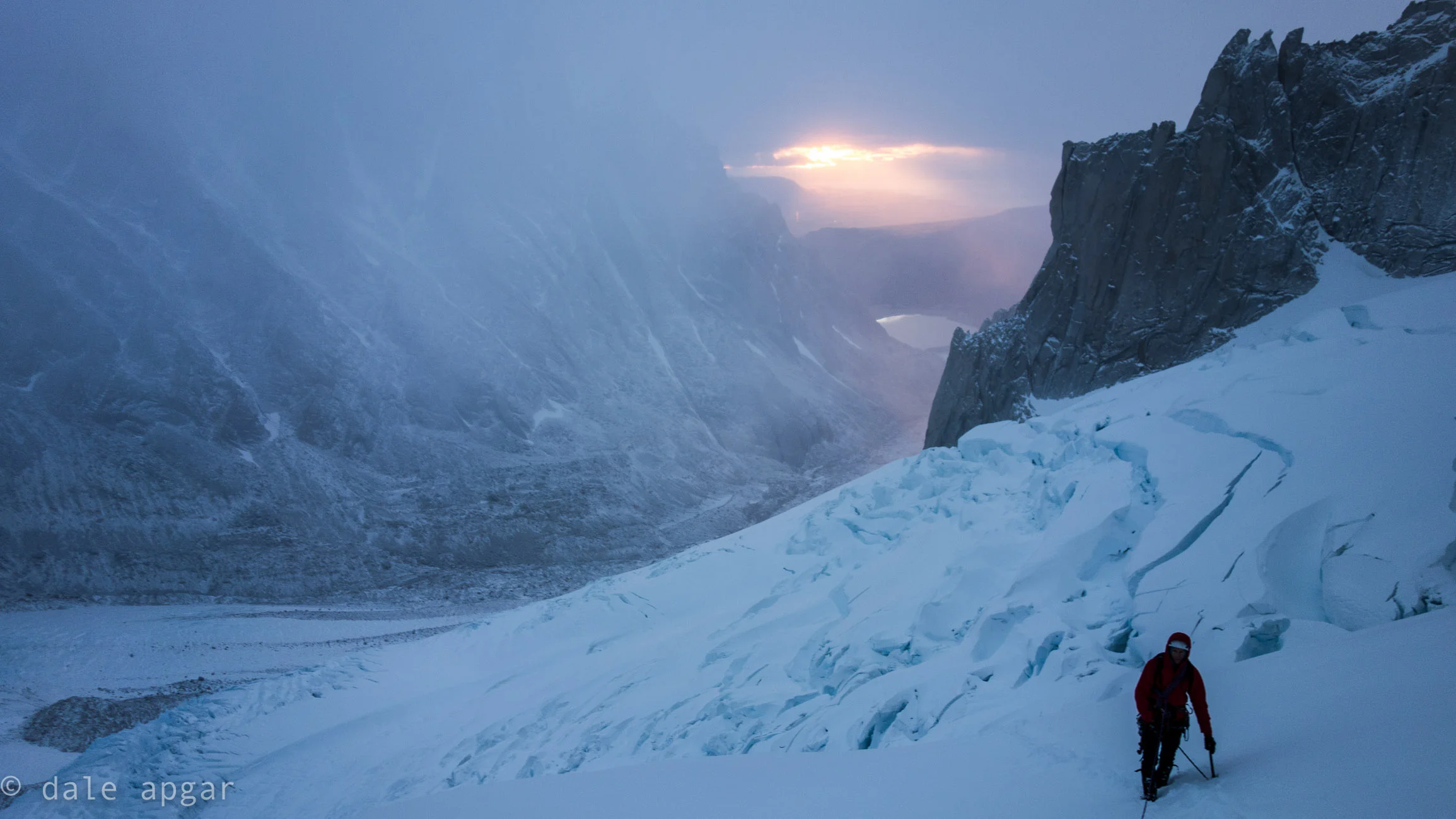 Crevasse danger behind us, avalanche threat ahead