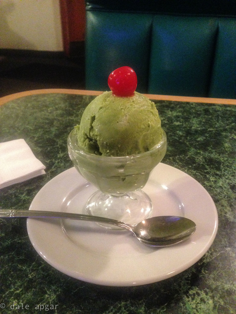  Gosh I love green tea ice cream 