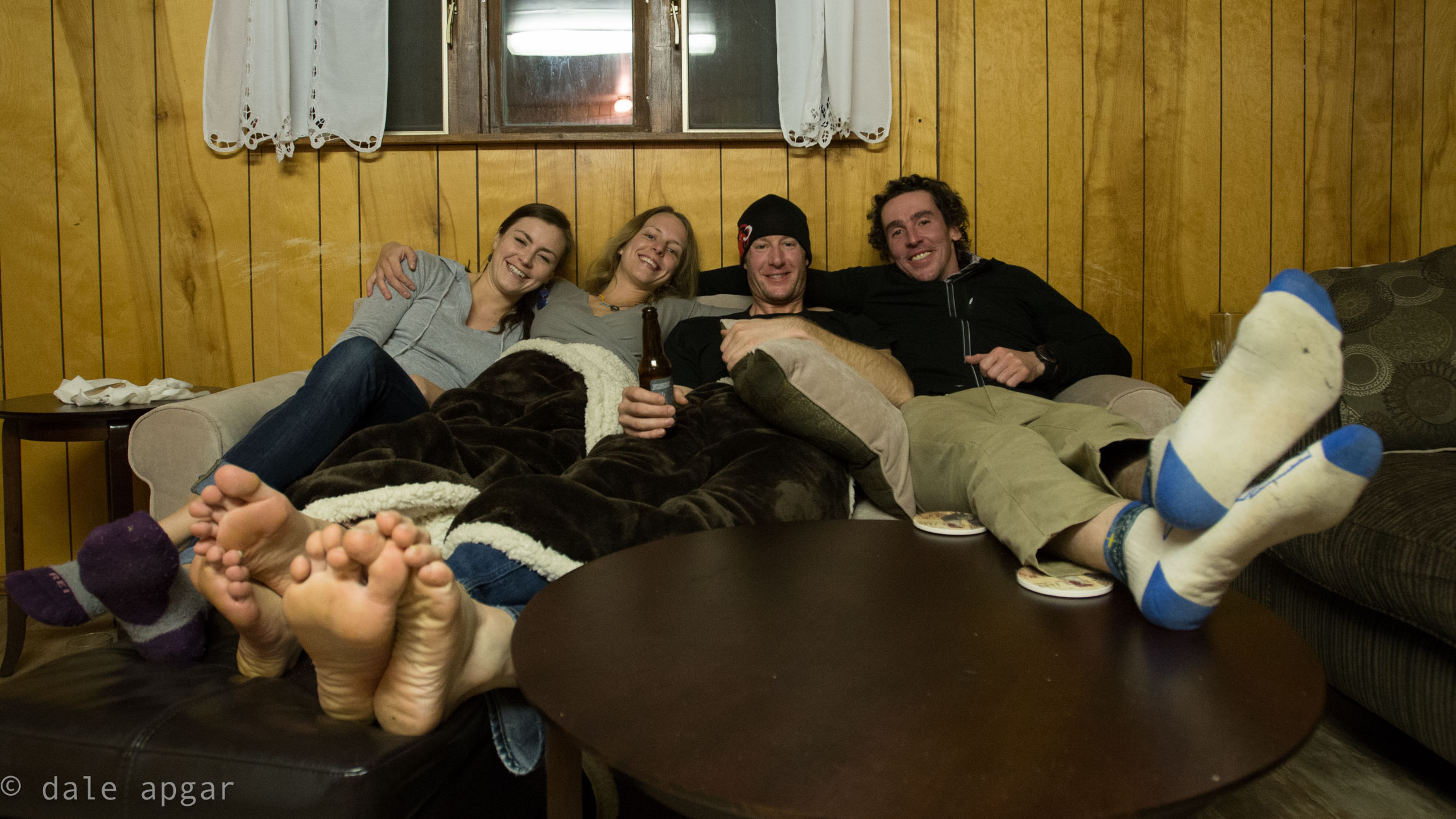 Coming home to share a cabin with these jokers? Yes, please. 