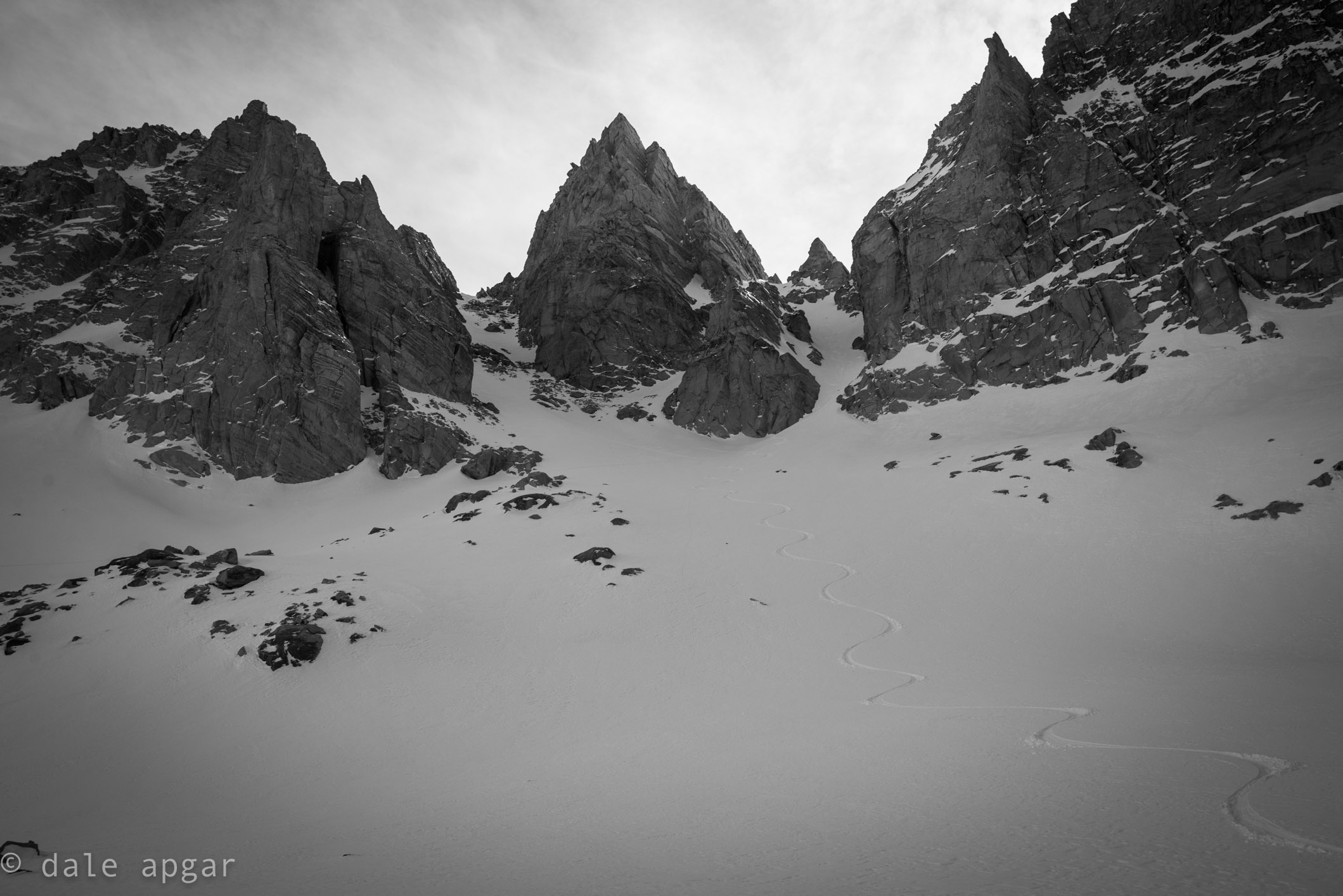  Late season turns on the Sierra's Matterhorn 