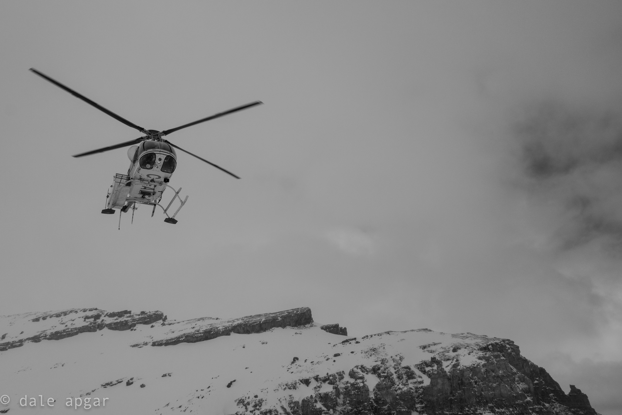 The expeditious way of returning to Lake Louise
