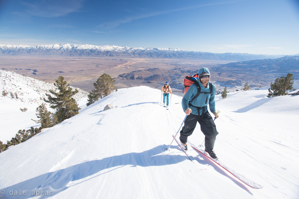  The Paiute name for Mt. Tom is Winuba, or “The Tall Windy One.” It is a mini range in itself, and with 9k’ feet of vertical relief from the Owens Valley floor, its prominence is rarely matched in North America 