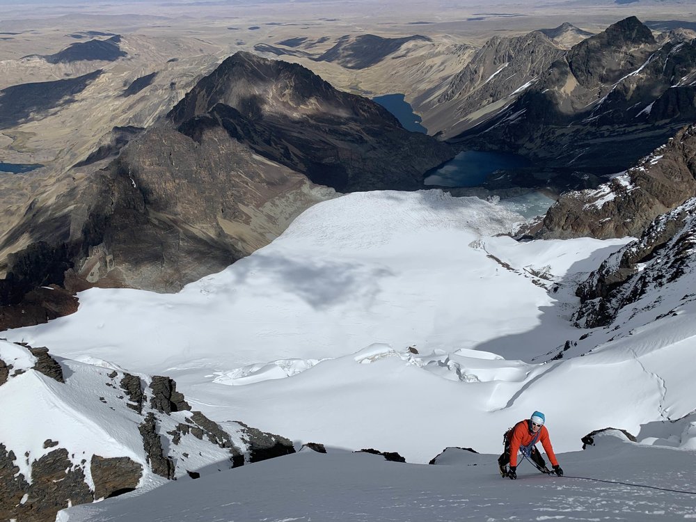  more heroics on the summit ridge of Cabeza… 