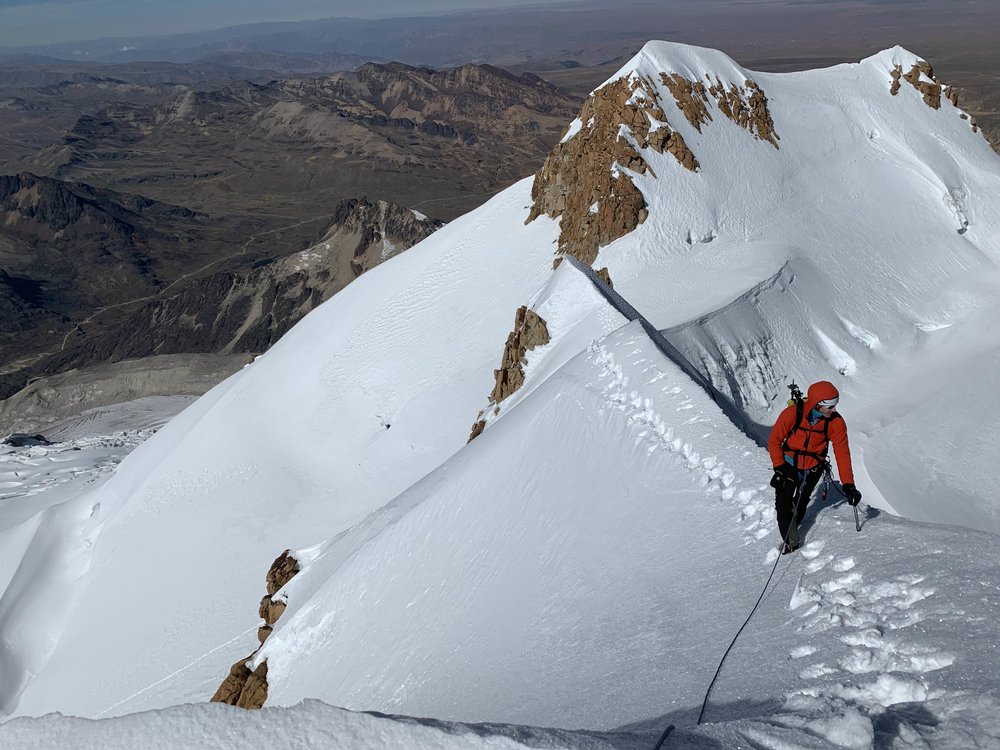  Finish off that summit ridge 