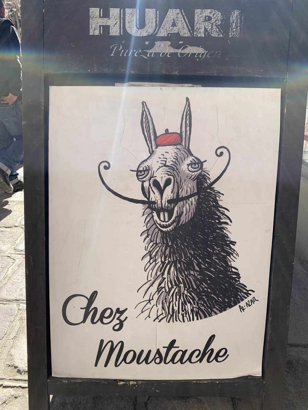  Perhaps the best restaurant mascot I’ve seen to date 