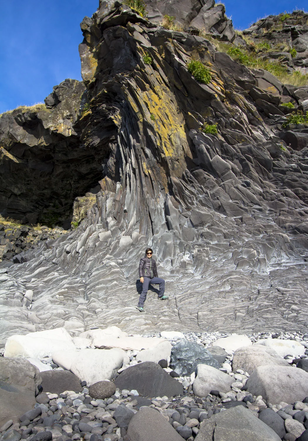 Crazy cliffs in Hellnar