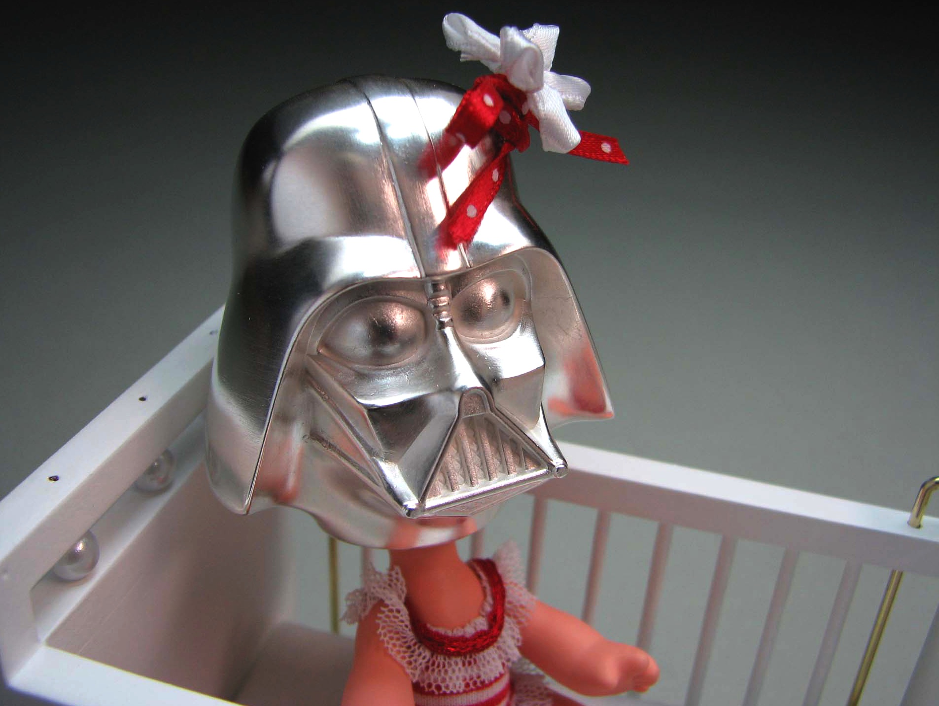 If Darth Vader were a Little Girl (detail)