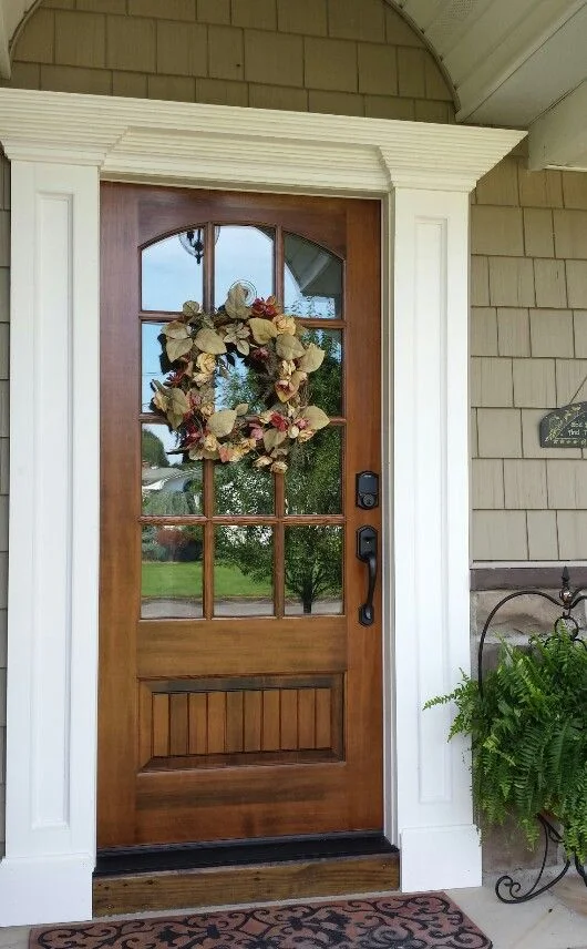 Rustic Wood Front Doors