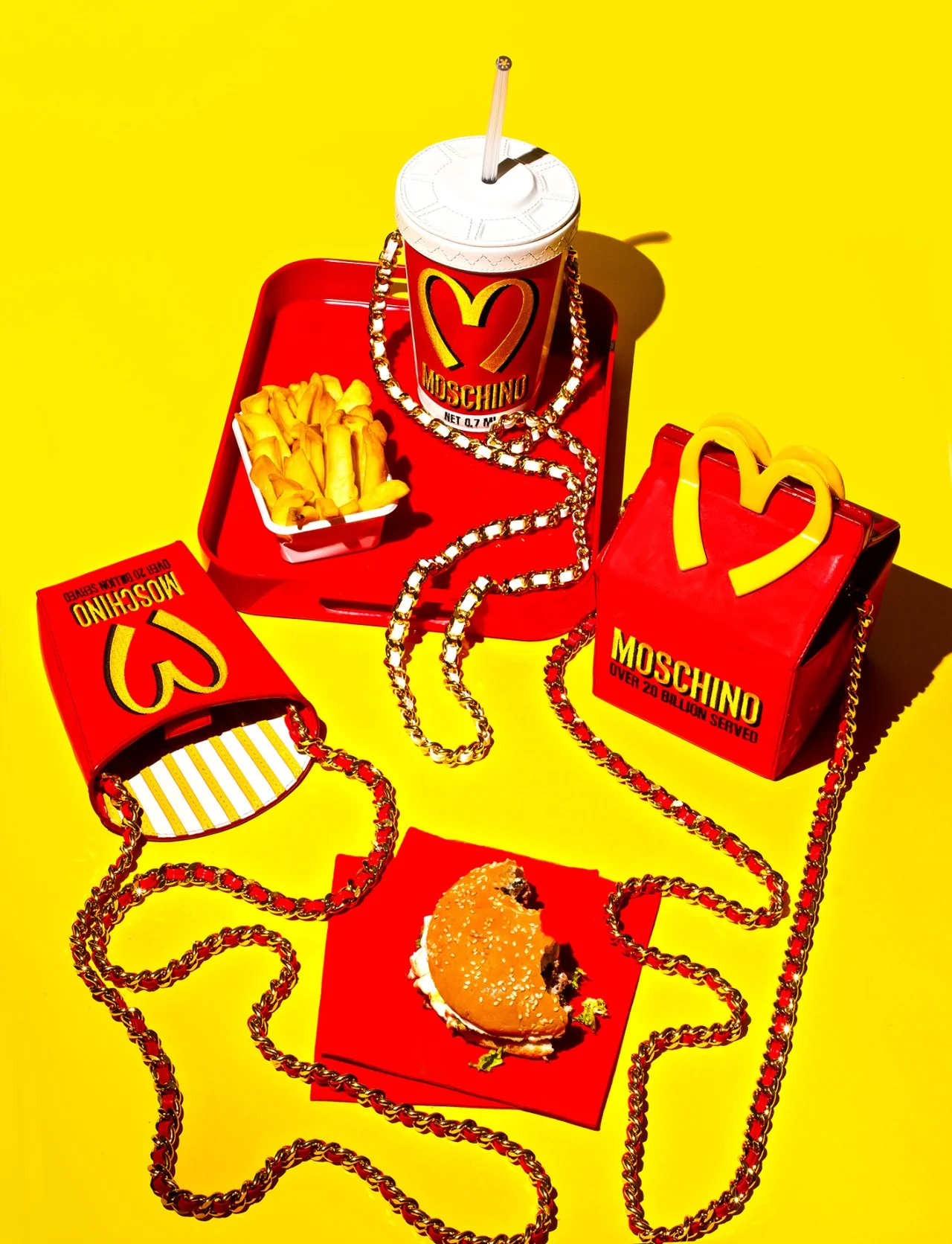 MOSCHINO BAGS A/W 2014-15 FOR ELLE UK